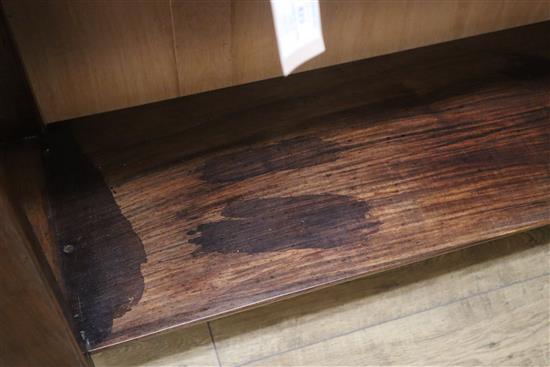 A Chinese hongmu altar table, W. 5ft. D.1ft. 3in. H.3ft 3.5in.